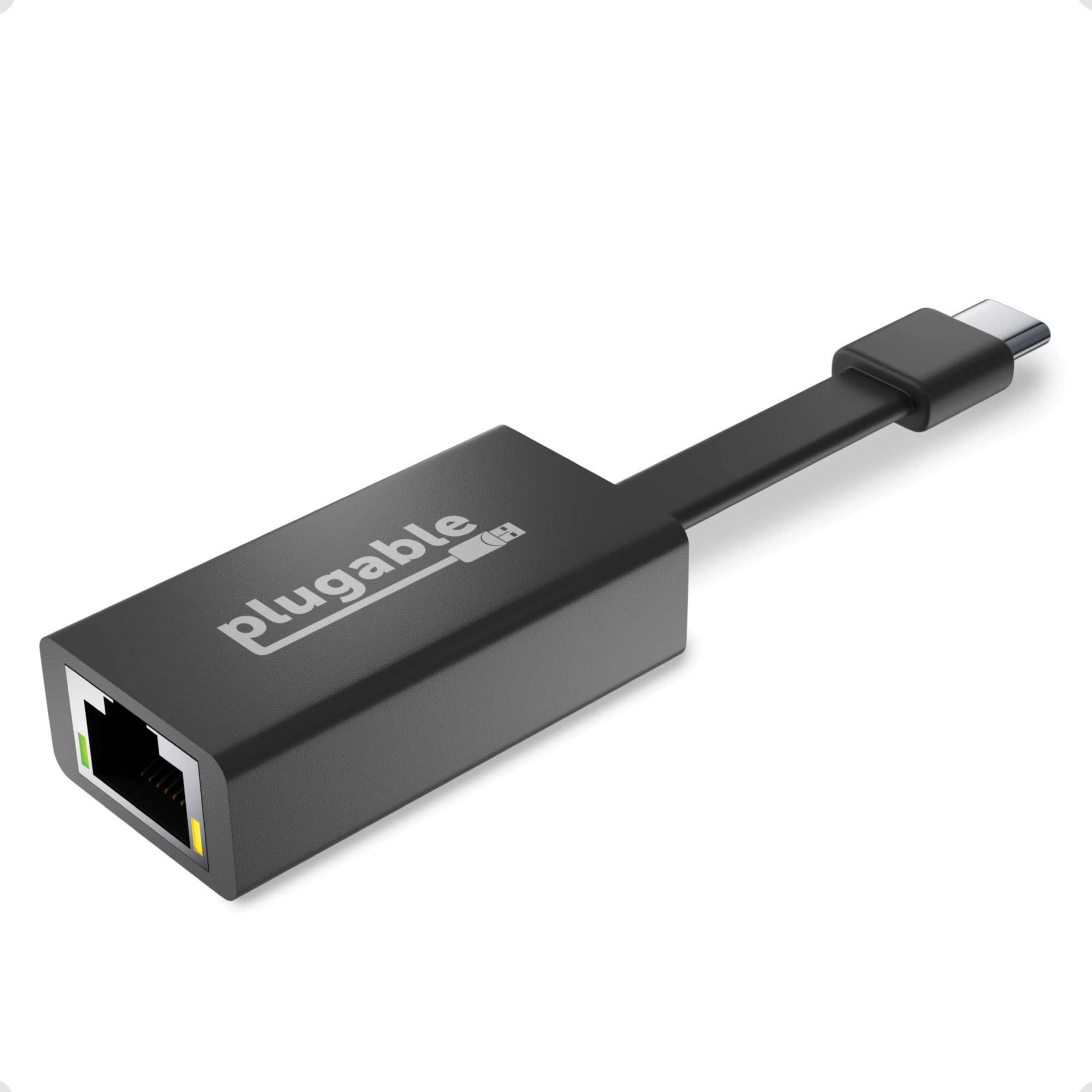 Plugable USB C to Ethernet Adapter-Reliable Gigabit Speed,TB3,Driverless -  USBC-TE1000 - Cat 6 Cables 