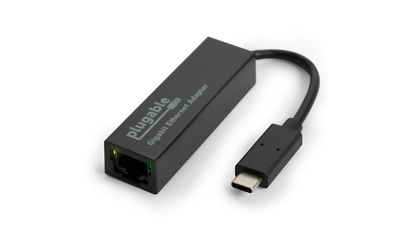 Plugable USB C Ethernet Adapter,Fast Reliable Gigabit Connection, Windows 10,8.1,7,Linux,Chrome OS,Dell XPS,HP,Lenovo