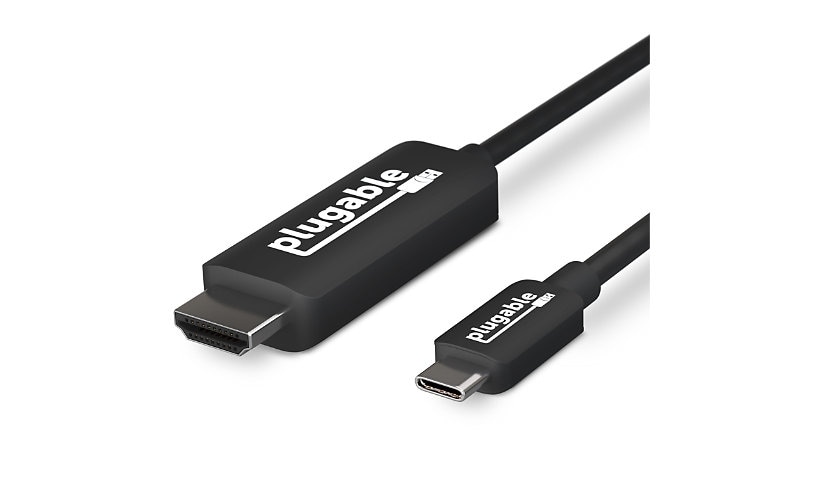 Plugable 4K Monitor Adapter Cable - USB-C to HDMI,6ft