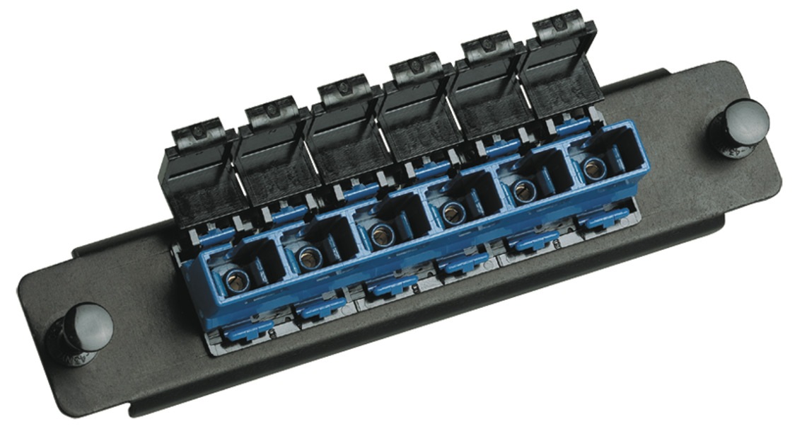 CommScope TeraSPEED Single Mode 6-Fiber Adapter Pack - Blue