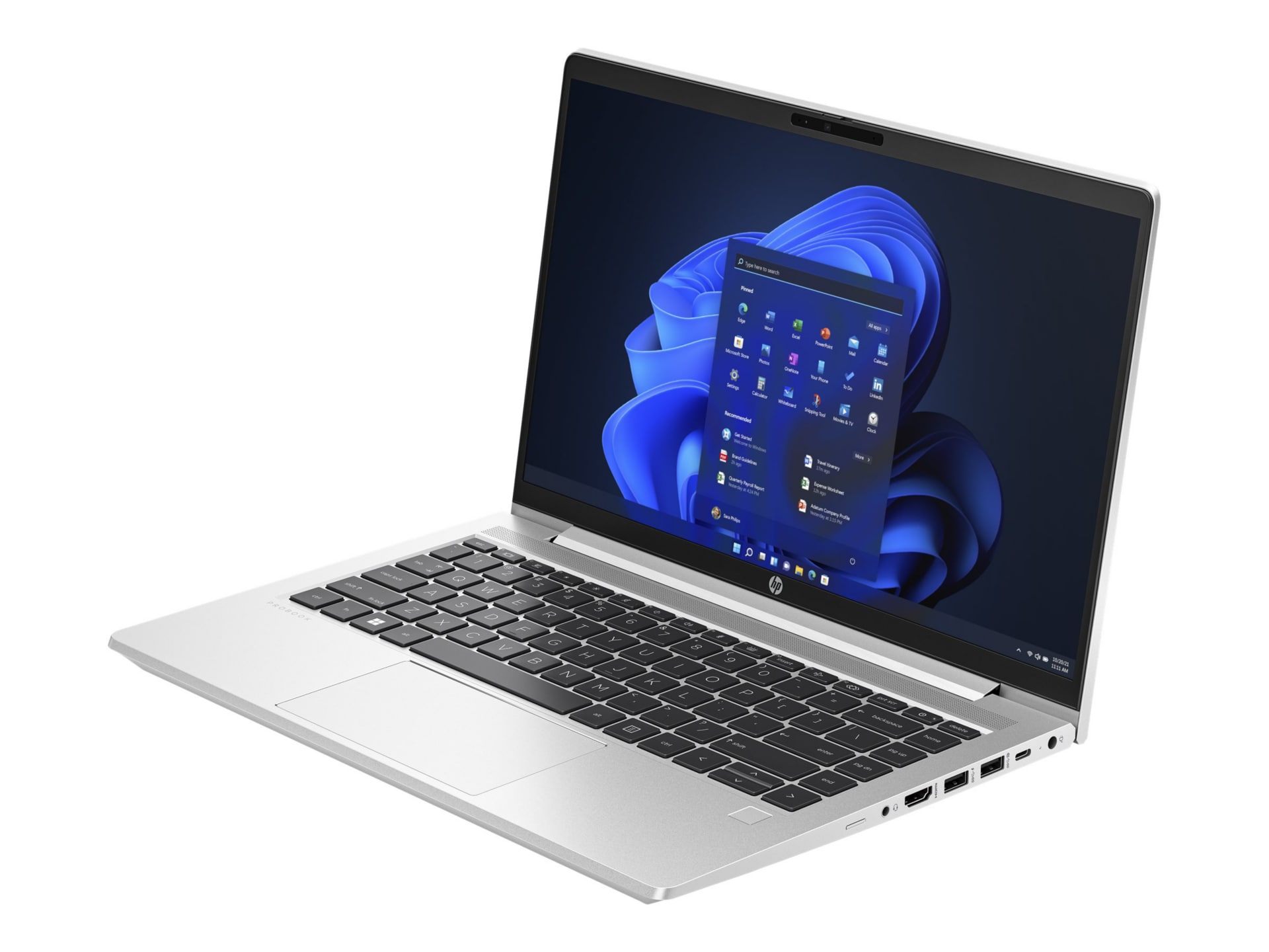 HP ProBook 445 G10 14" Laptop- Full HD - 1920 x 1080 - AMD Ryzen 5 7530U Hexa-core (6 Core) - 16 GB Total RAM - 256 GB
