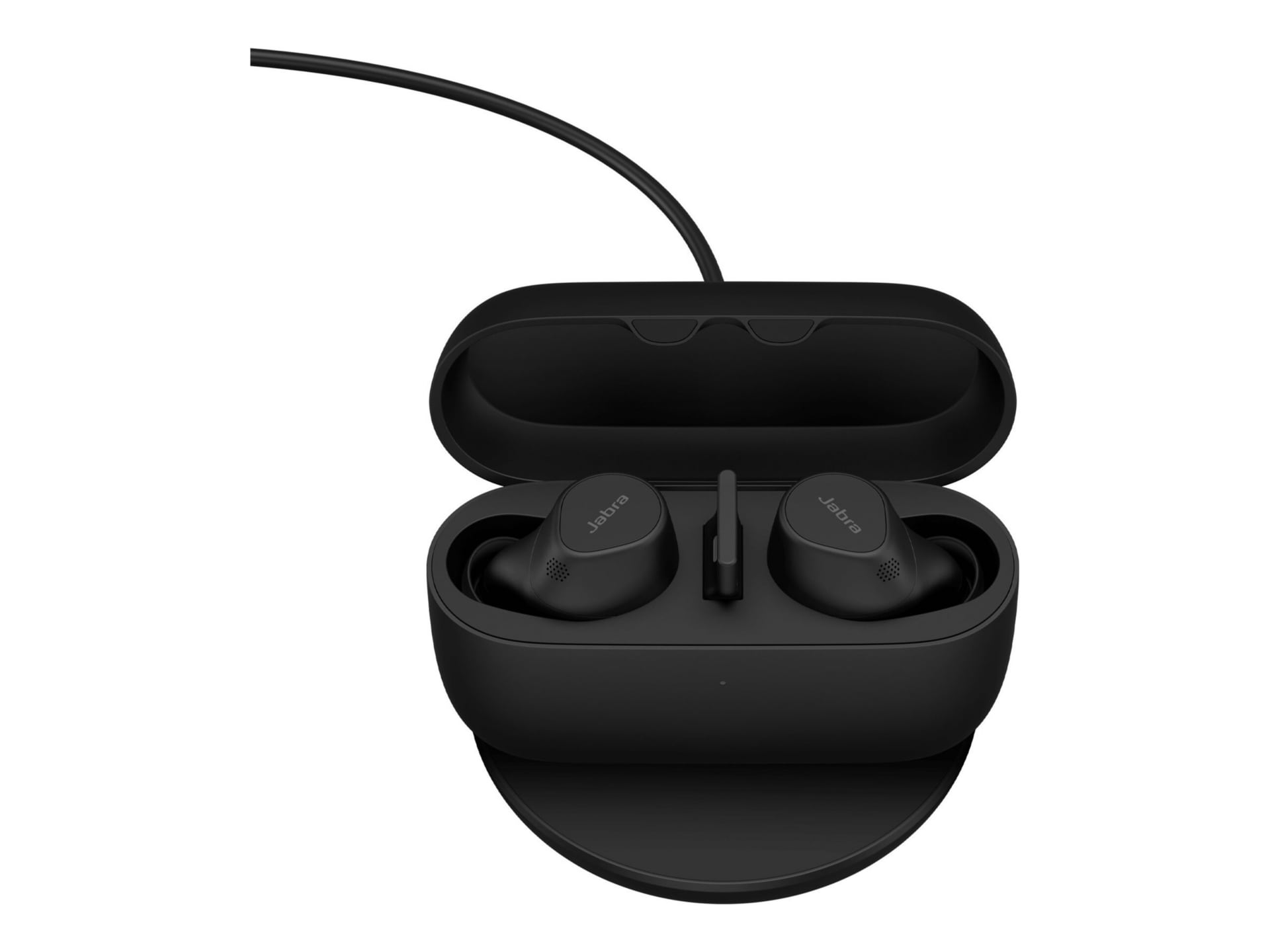 Jabra Evolve2 Buds UC - true wireless earphones - wireless charging pad