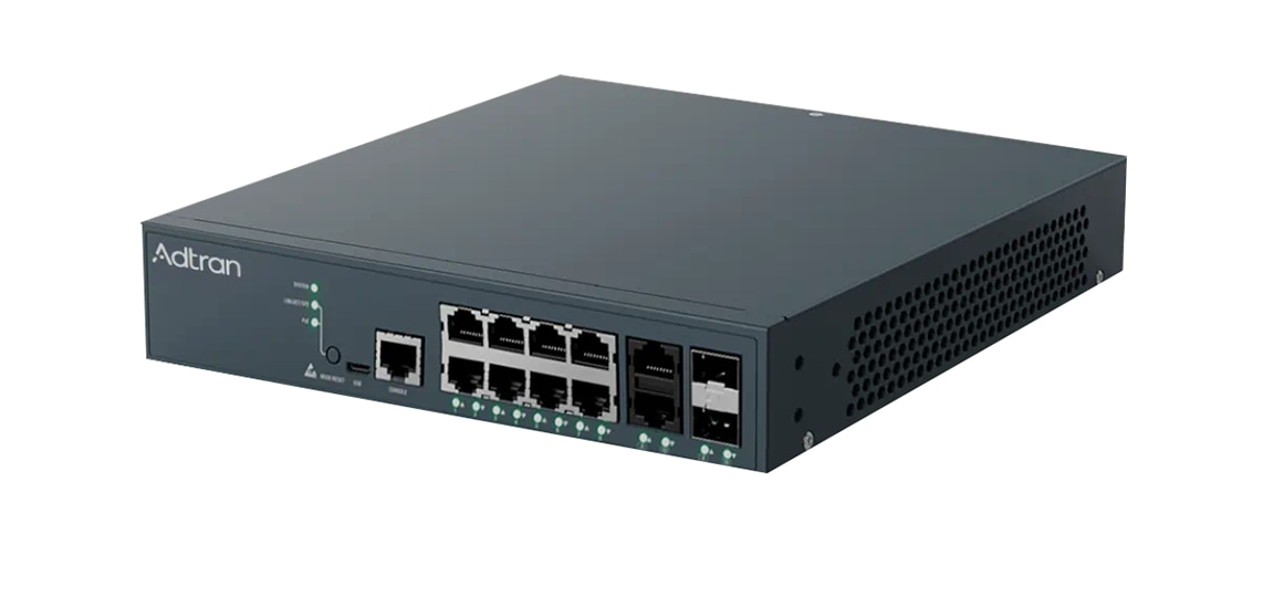 ADTRAN NetVanta 8-Port Layer 3 Gigabit Switch