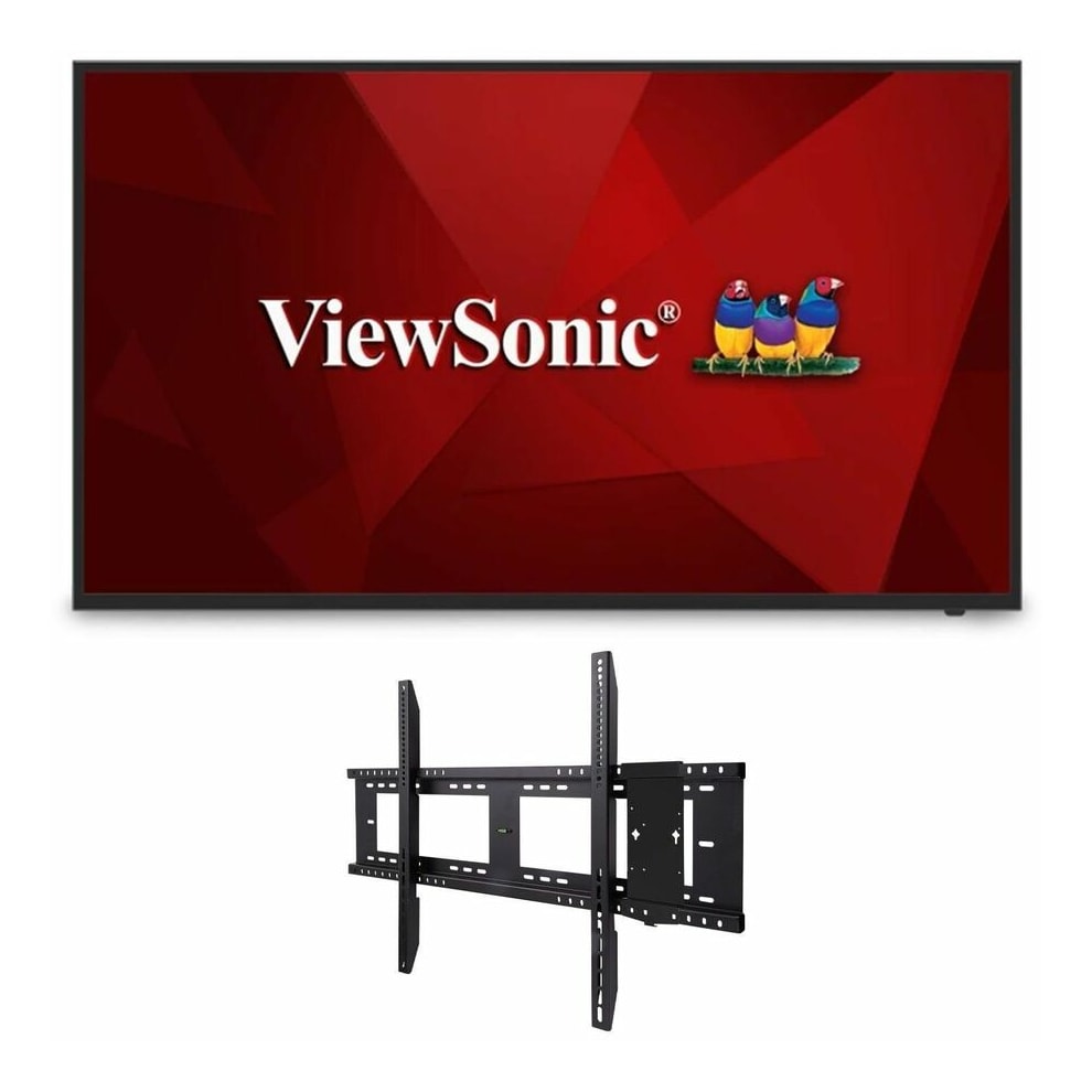 ViewSonic 55" 4K Display Bundle with Mount