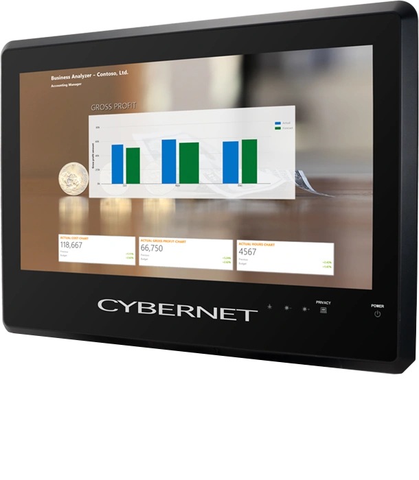 Cybernet 24" Fanless Enterprise Grade PC