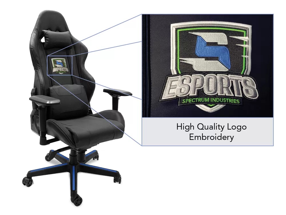 Spectrum Logo Panel for Esports Xpressions Gaming Chair