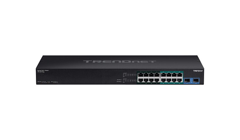 TRENDnet TPE BG182G - switch - 18 ports - unmanaged - rack-mountable - TAA Compliant