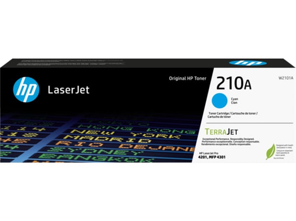 HP 210A Cyan Original LaserJet Toner Cartridge