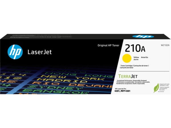 HP 210A Yellow Original LaserJet Toner Cartridge