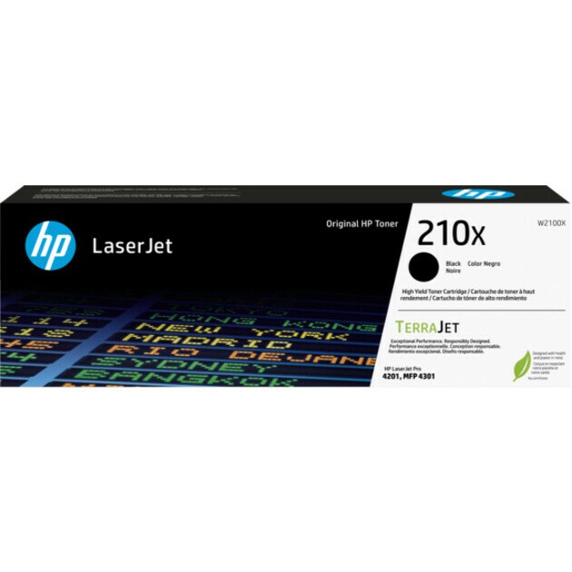 Thumbnail 2 of 2 for HP 210X Black Original LaserJet Toner Cartridge
