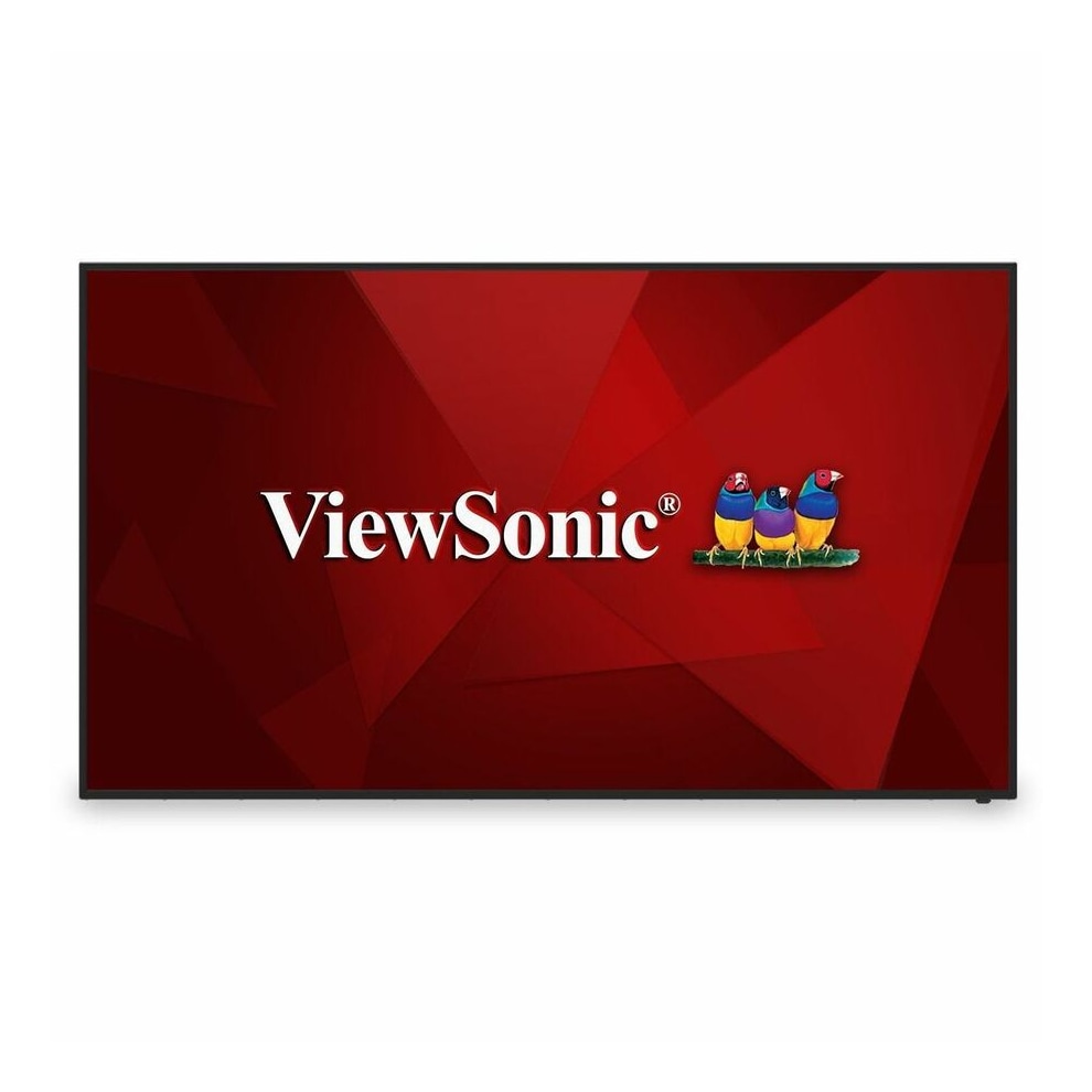 ViewSonic Commercial Display CDE7512-E1 - 4K, 16/7 Operation, Integrated Software and Fixed Wall Mount - 330 cd/m2 - 75"