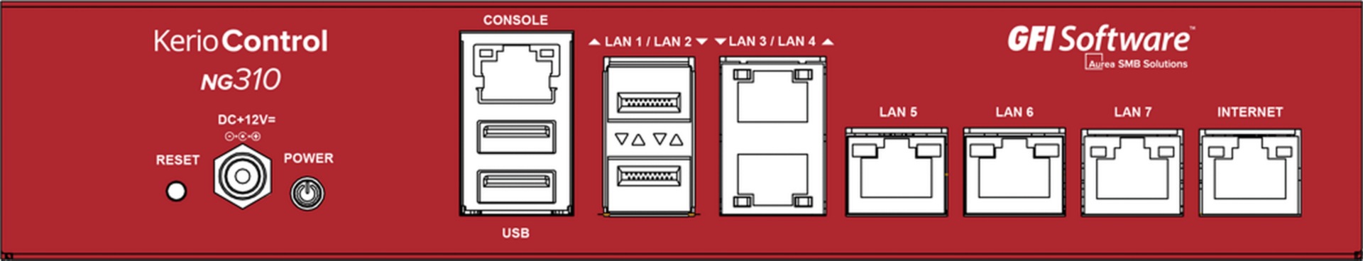 GFI KerioControl NG310 Hardware Appliance