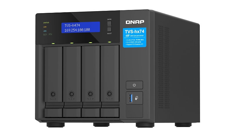 QNAP TVS-H474-PT - NAS server