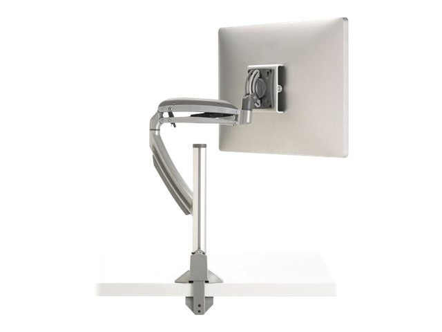 Chief Kontour K1C Dynamic Single Monitor Arm Desk Mount - For Displays 10-38" - Silver