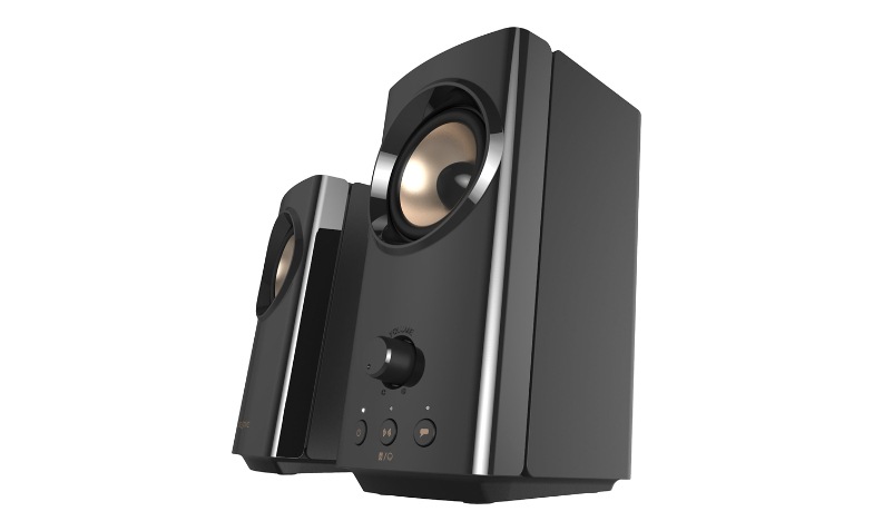 【未使用品】CREATIVE DESKTOP THEATER 2500V Creative T60 2.0 Bluetooth Speaker System - 30 W RMS - Black