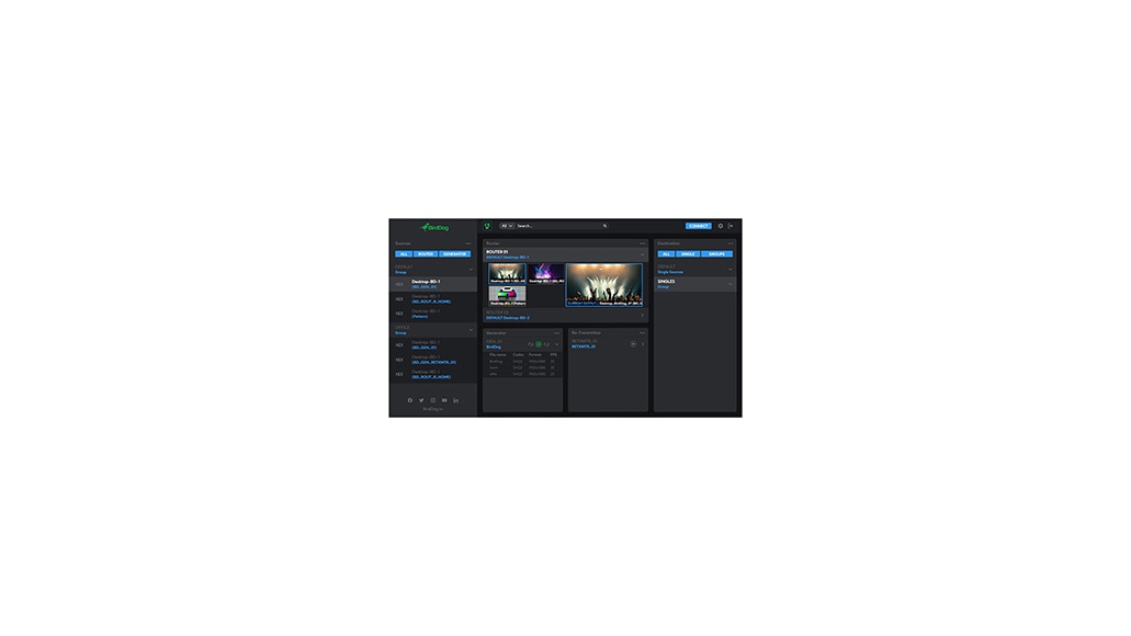 BirdDog Central Pro 2.0 NDI Routing Control Software Platform