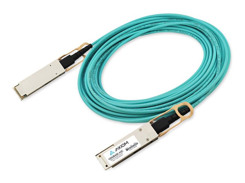 Axiom Ethernet 100GBase-AOC cable - 15 m
