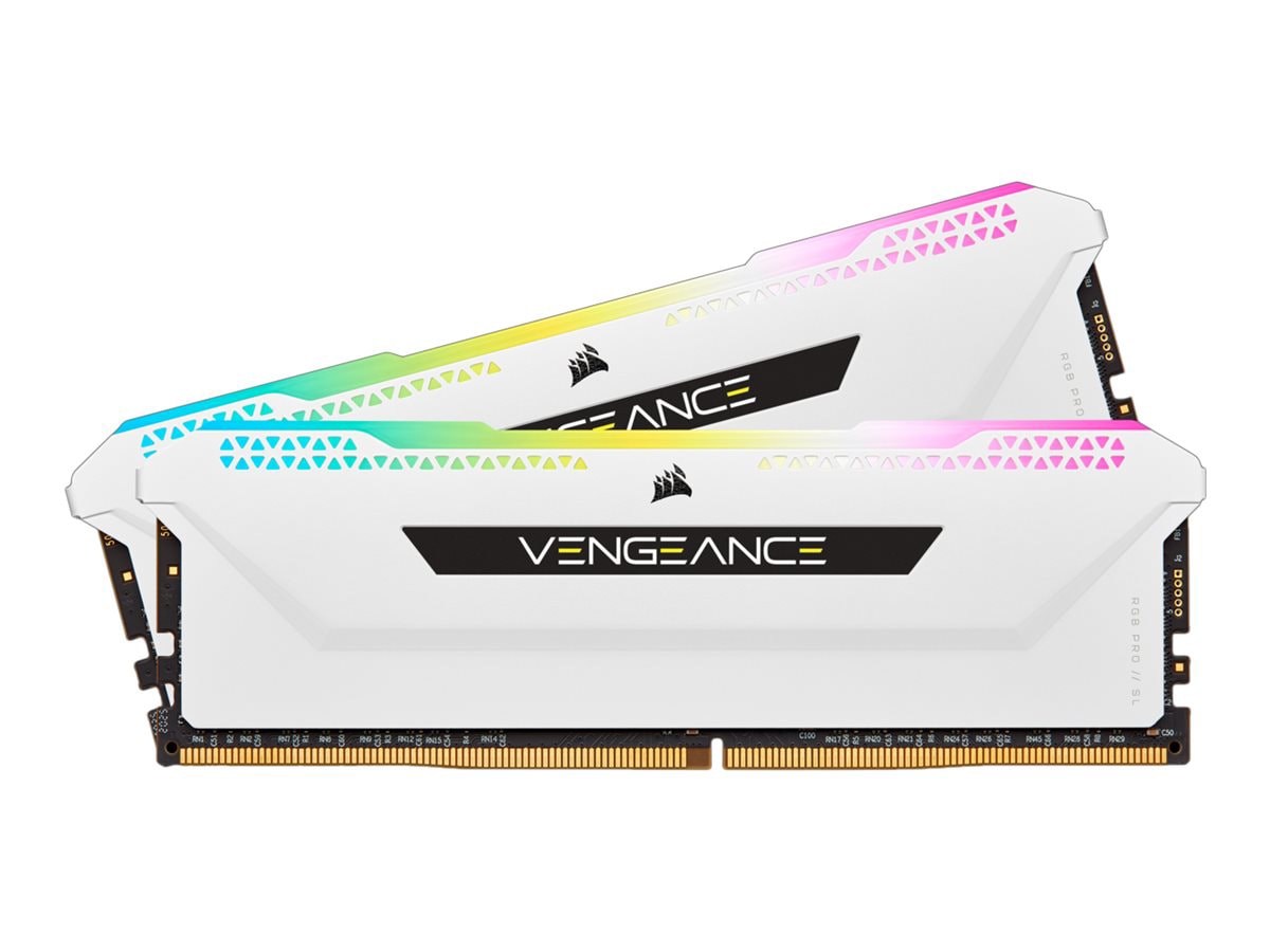 CORSAIR Vengeance RGB PRO SL - DDR4 - kit - 32 Go: 2 x 16 Go - DIMM 288 broches