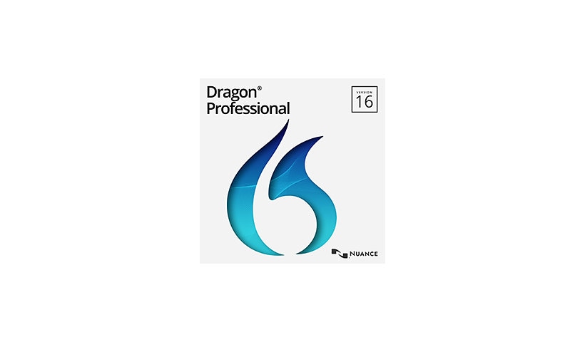 Nuance Dragon Professional Speech Recognition Software 16-Download-US English-Government