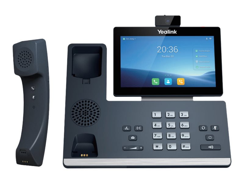 Yealink T58W Pro - VoIP phone with caller ID - 10-party call capability - with Yealink CAM50 camera