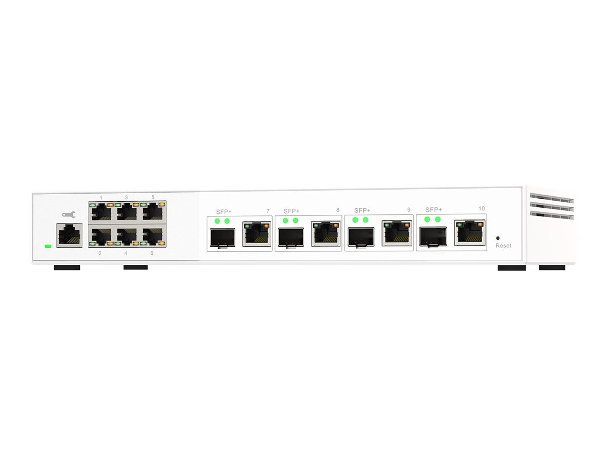 QNAP QSW-M2106-4C - switch - 10 ports - managed