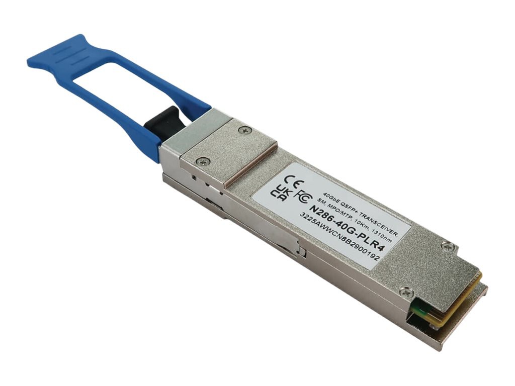 Tripp Lite QSFP+ Transceiver Cisco Compatible 40GBase PLR4 SMF MPO/MTP 10km