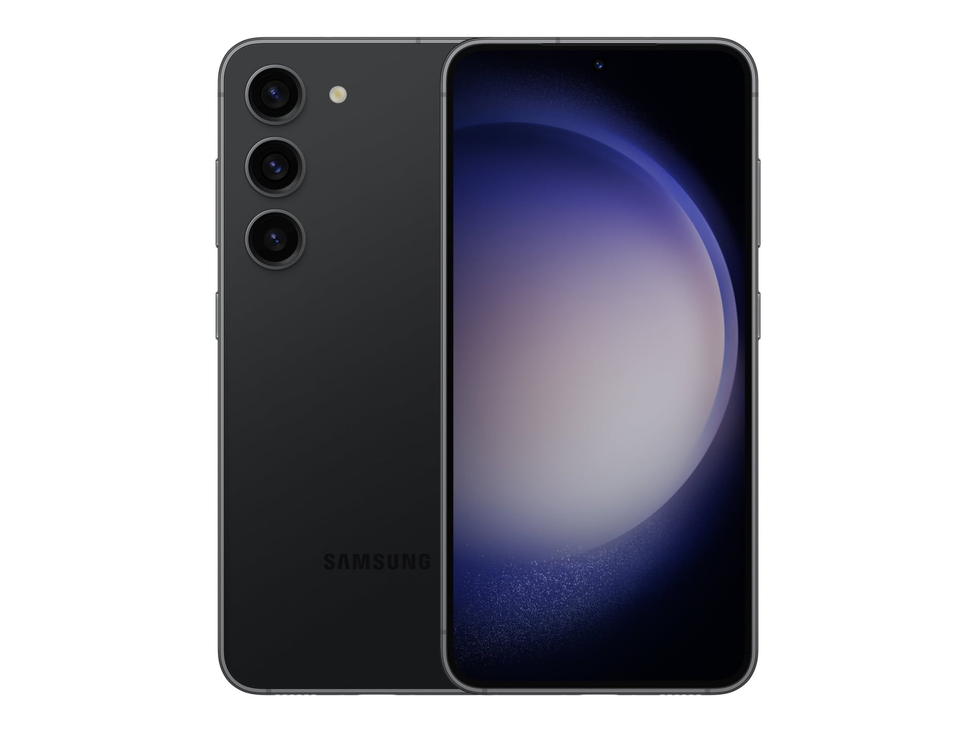 Samsung Galaxy S23 - phantom black - 5G smartphone - 128 GB - GSM