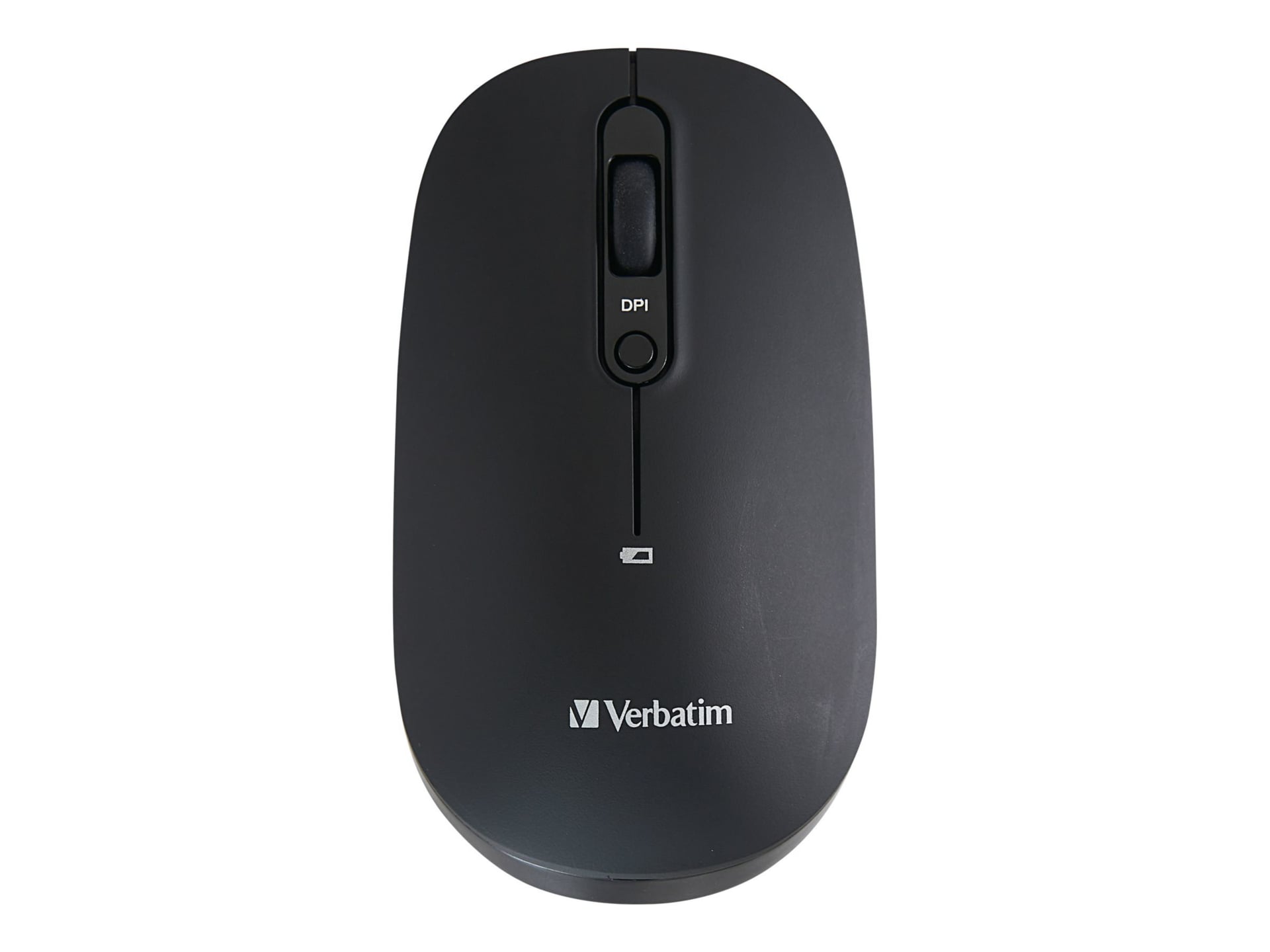 Verbatim - mouse - multi-device, rechargeable - 2.4 GHz, Bluetooth 5.0 - black