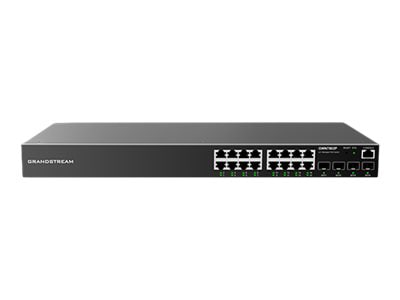Grandstream 16-Port PoE Layer 2+ Managed Network Switch