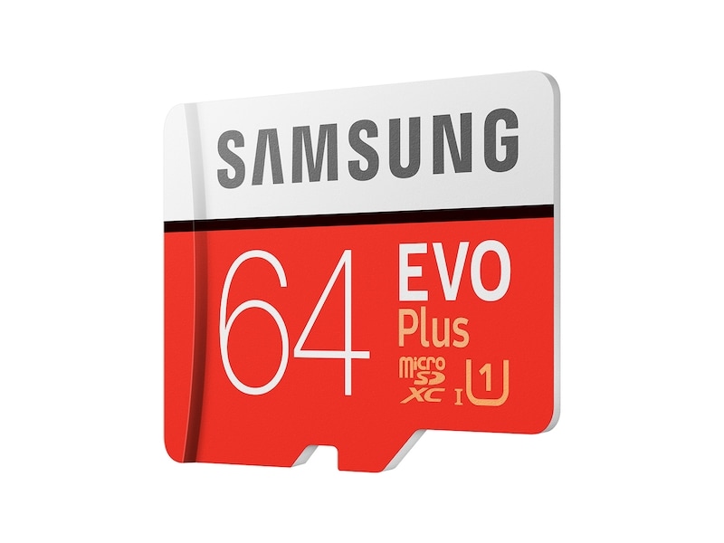 Samsung EVO Plus 64GB MicroSD Memory Card