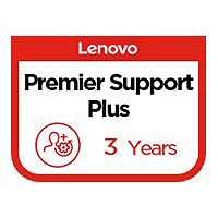 Lenovo Premier Support Plus Upgrade - extended service agreement - 3 years