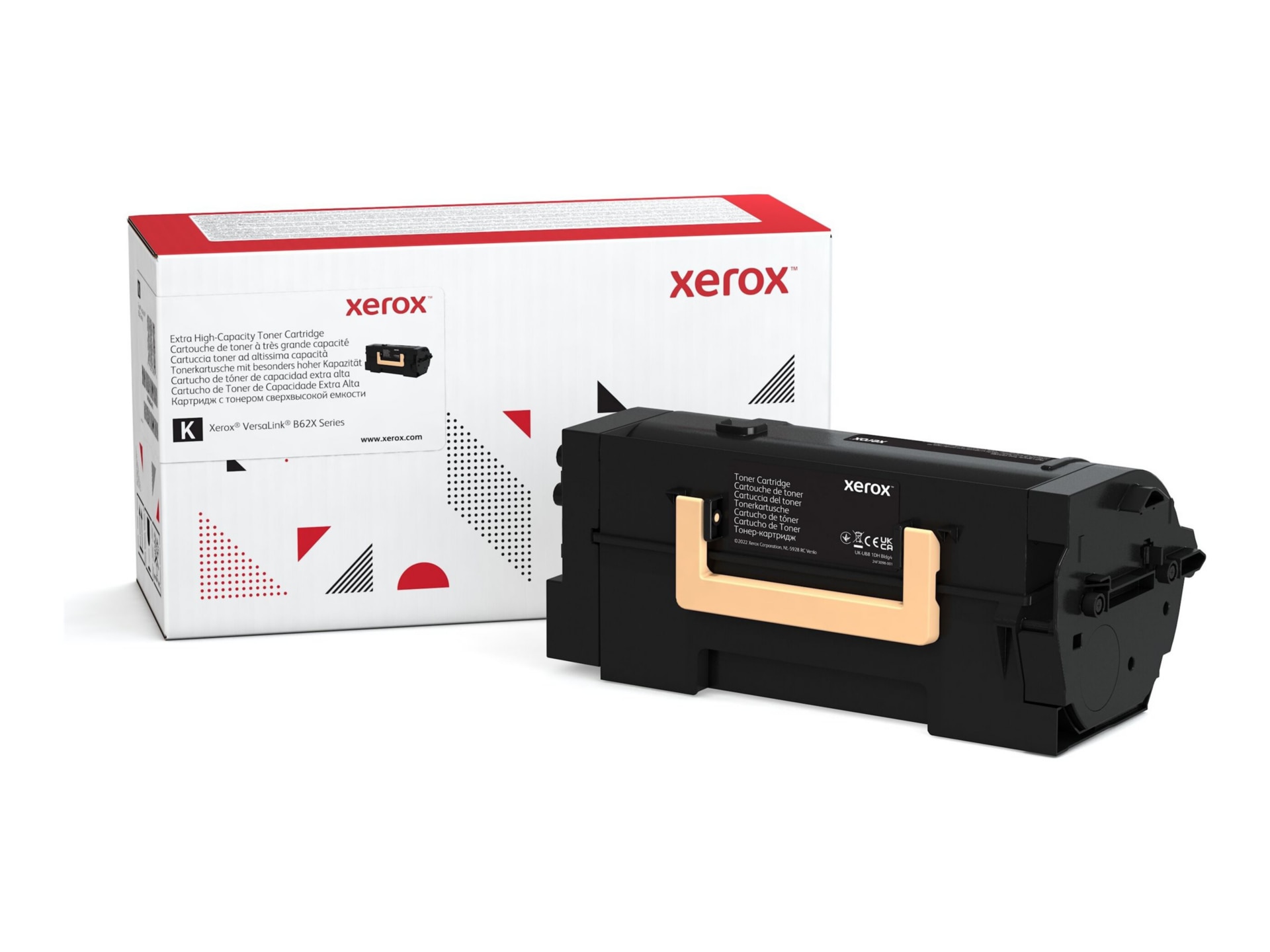 Xerox - Extra High Capacity - black - original - toner cartridge - Use and Return