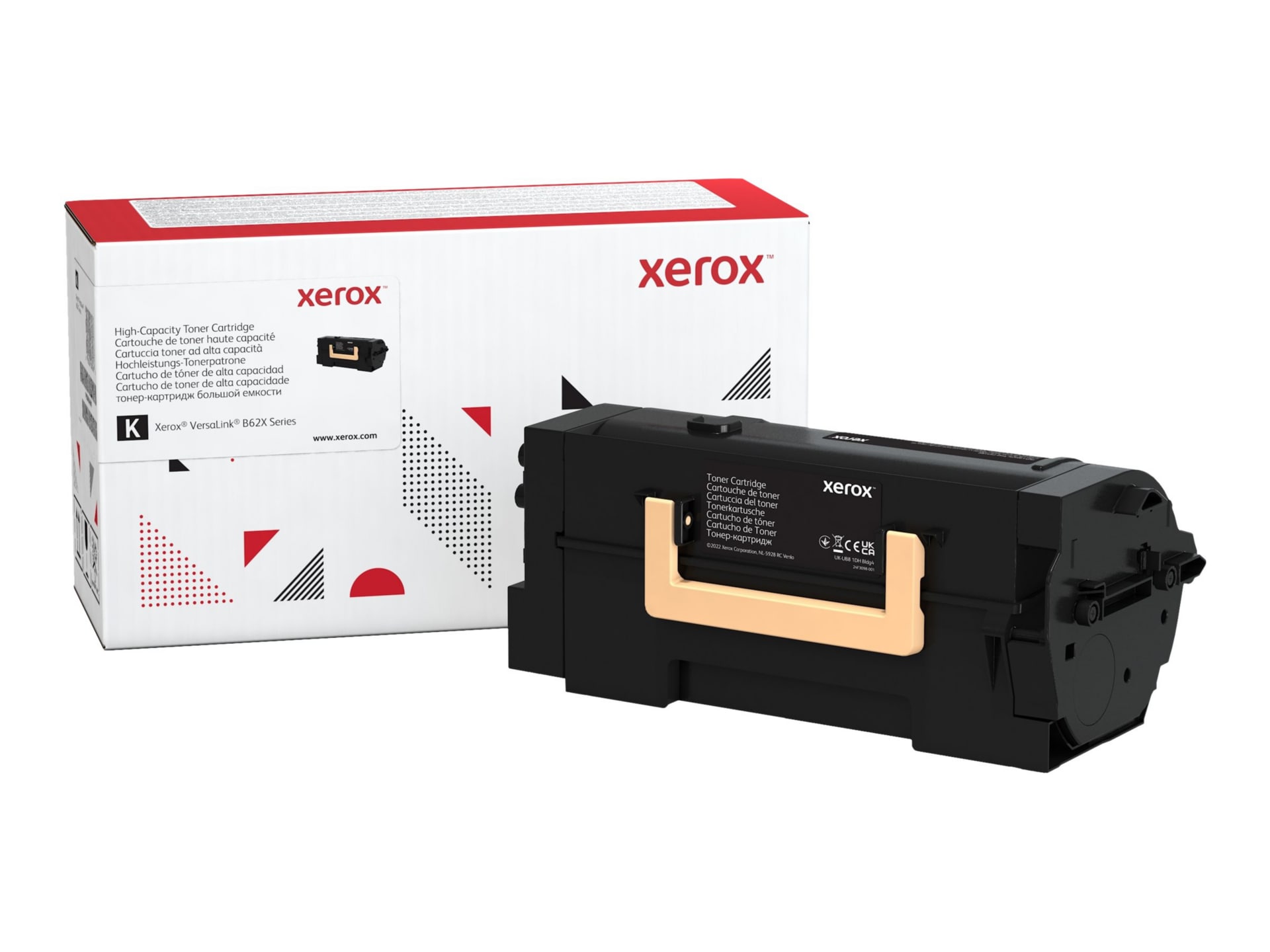 Xerox - High Capacity - black - original - toner cartridge - Use and Return