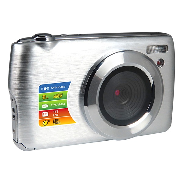 HamiltonBuhl VividPro 18MP Digital Camera with 8x Zoom Lens