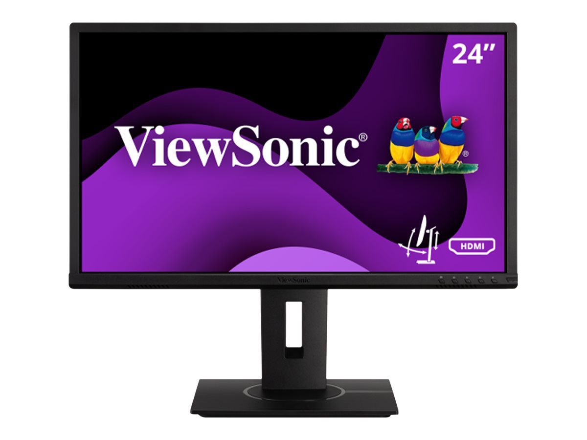 ViewSonic Ergonomic VG2240 - 1080p Monitor with Integrate USB Hub, HDMI, DisplayPort, VGA - 250 cd/m - 22"