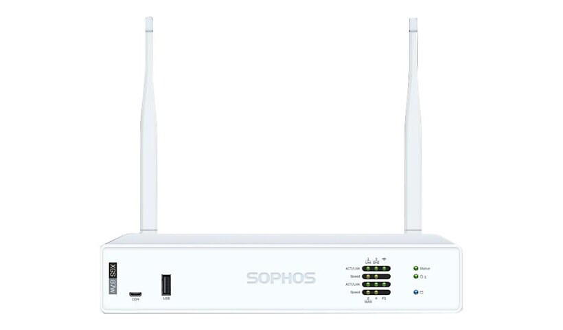Sophos XGS 87w - dispositif de sécurité - Wi-Fi 5, Wi-Fi 5 - avec 3 ans de protection Xstream