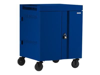 Bretford Cube TVC16PAC - cart - for 16 netbooks/tablets - royal blue
