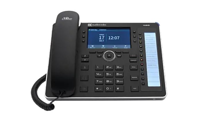 AudioCodes 445 HD IP Phone - Black