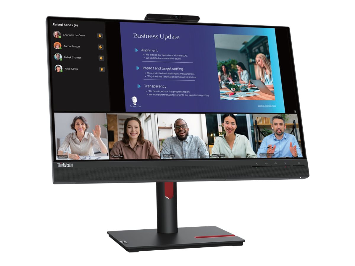 LENOVO ThinkVision T24V-10 - LED Monitor - Full HD (1080P) - 23.8