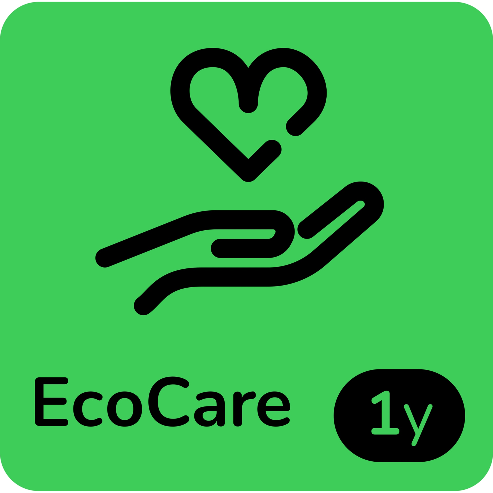 EcoCare Advanced for Single-Phase UPS, 1 year, for out of factory warranty Li-Ion UPS, L16