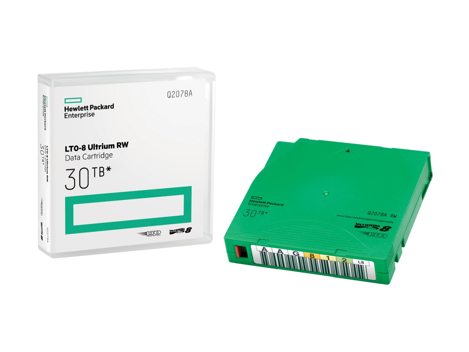 HPE Non Custom Labeled Library Pack - storage library cartridge magazine