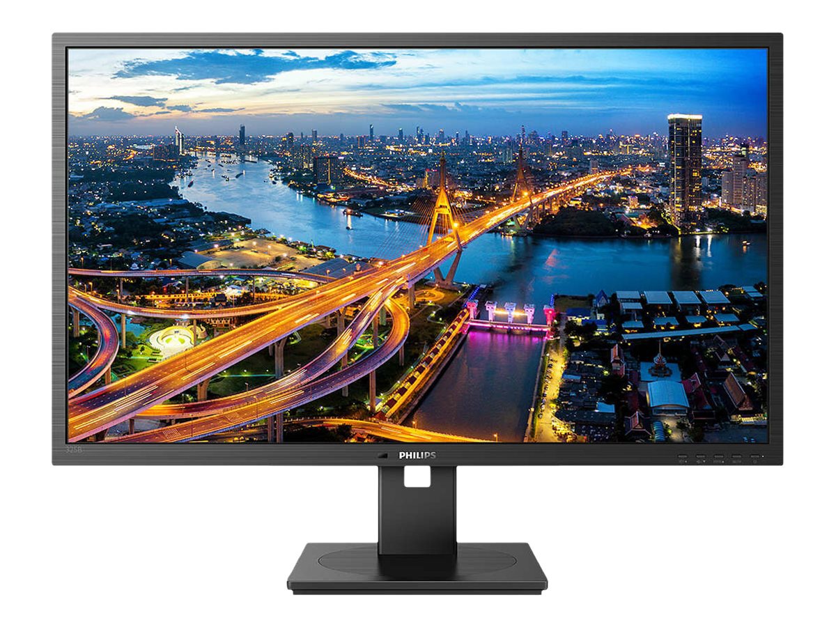 Philips 325B1L 32" Class WQHD LCD Monitor - 16:9 - Textured Black