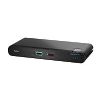 Belkin Universal Secure Dual-Head - 2nd Generation - KVM / audio switch - 2