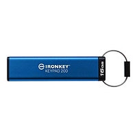 Kingston IronKey Keypad 200 - clé USB - 16 Go