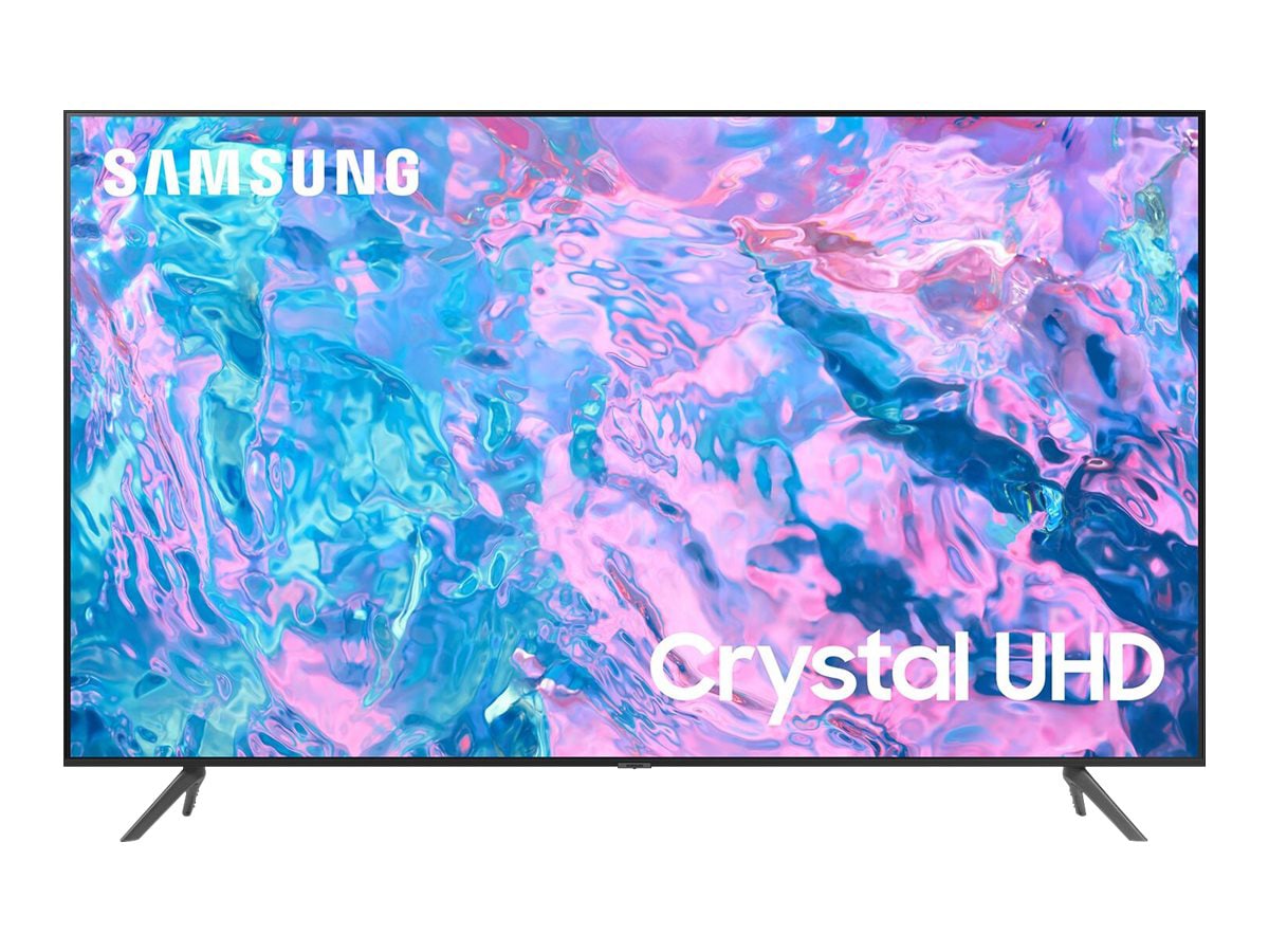 Samsung UN65CU7000F CU7000 Series - 65" Class (64.5" viewable) LED-backlit LCD TV - Crystal UHD - 4K