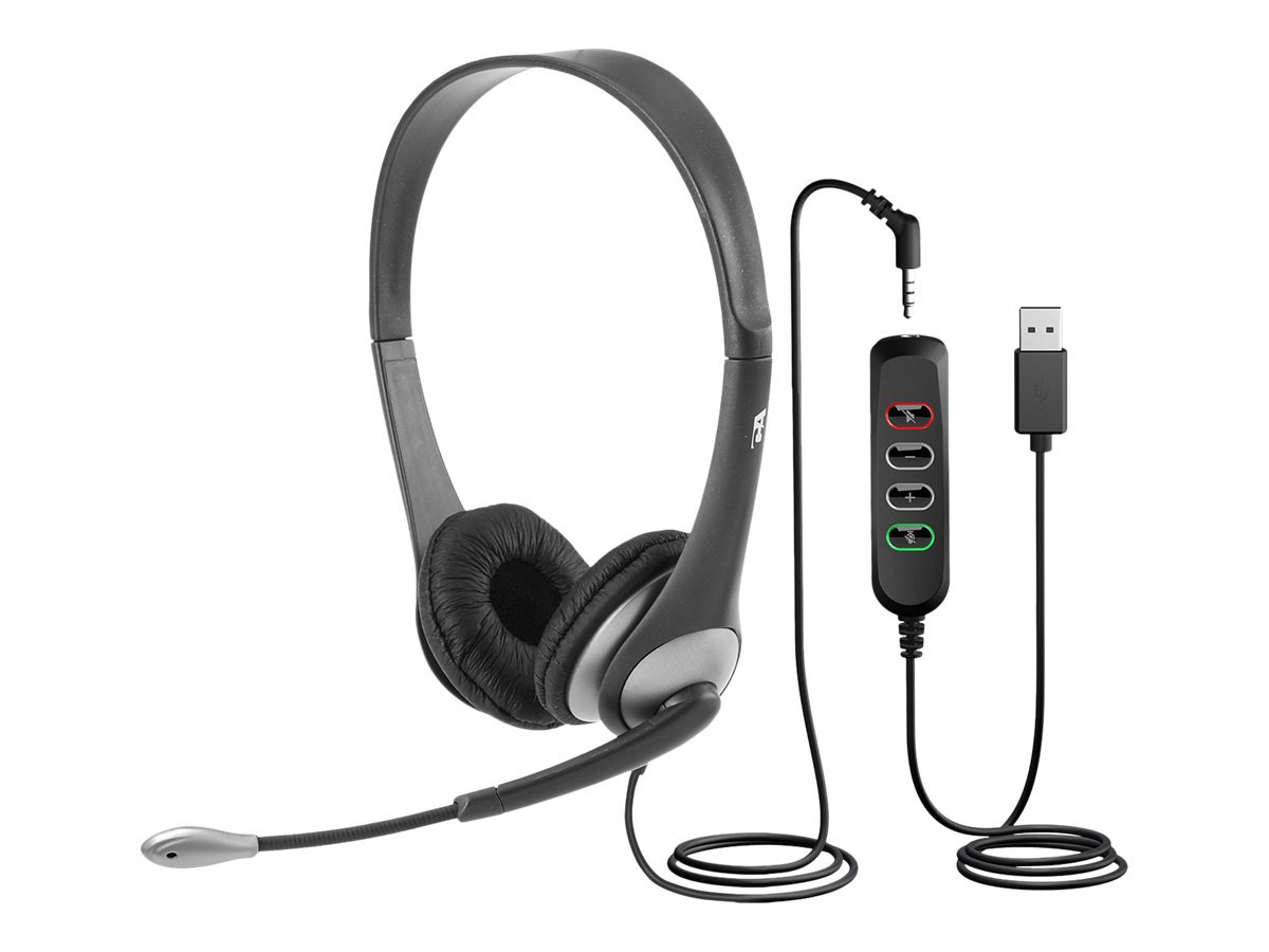 Cyber Acoustics AC 204 - headset