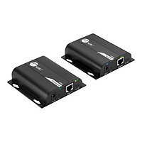 SIIG HDMI HDbitT Over IP Extender with IR - 120m - video/audio/infrared extender - HDMI, infrared, HDbitT
