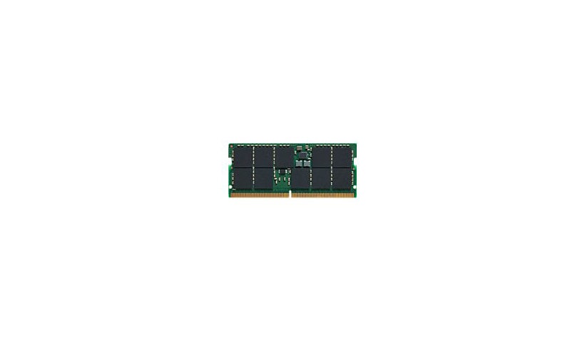 Kingston - DDR5 - module - 32 GB - SO-DIMM 262-pin - 4800 MHz - unbuffered