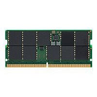 Kingston - DDR5 - module - 16 GB - SO-DIMM 262-pin - 4800 MHz - unbuffered