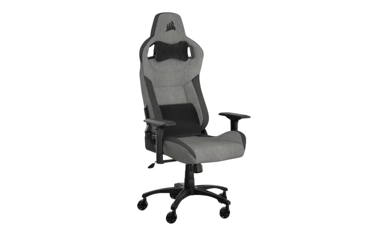 CORSAIR T3 - gaming - fabric - charcoal - CF-9010056-WW - Office Furniture - CDW.com